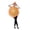 Oranges, variant on Adult Watermelon Slice Halloween Costume Jumpsuit with Matching Hat, Halloween Cosplay Costumes Fresh Fruit Role Play Outfit for Themed Parties, Stage Events and Carnival