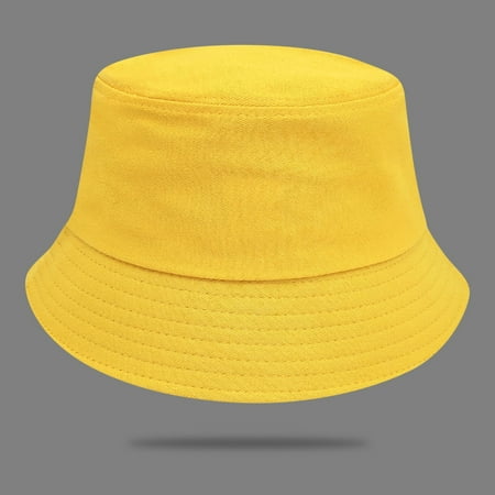 Yaoyar Kids Bucket Hat Summer Sun Protection Beach Cap Cotton Kids Sun Hat for Boys Outdoor Girls Beach Hat