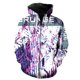 thumbnail image 1 of Sudadera con capucha y cremallera para hombre, niño y niña, sudadera con estampado completo, imagen inteligente con IA en 3D, estilo hip hop, para uso urbano., 1 of 6