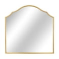 thumbnail image 2 of Lizette Gold Wide Arch Metal Farmhouse Wall Mirror, 2 of 6