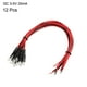 thumbnail image 2 of Uxcell 3mm DC 3-5V Bombilla LED RGB parpadeo lento pre-cableada 12 paquetes, 2 of 4