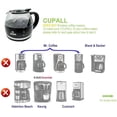 thumbnail image 3 of 12-Cup Replacement Carafe for Mr Coffee Maker, 3 of 6