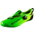 thumbnail image 1 of Vittoria Tri Pro BOA Cycling Shoes - Green / 44 M EU / 10 D(M) US, 1 of 7