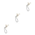 thumbnail image 2 of Destyer Curtain Cat-shaped Tiebacks Magnetic Multifunctional Small Buckle Wide Application Clips Home Office Curtains Ring Sub-gold 3Set, 2 of 6