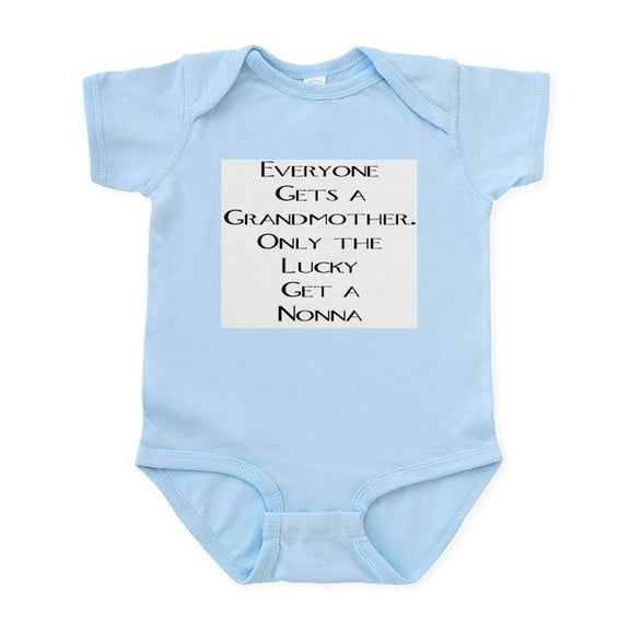 CafePress - Nonna Infant Bodysuit - Baby Light Bodysuit, Size Newborn - 24 Months
