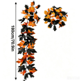thumbnail image 3 of Fall Leaves Garland, 70.9In Realistic Artificial Maple Leaf Vine, Versatile Fall Decor for Fireplace Porch Wedding Thanksgiving Home Display Artificial Flowers for Outdoors, 3 of 3