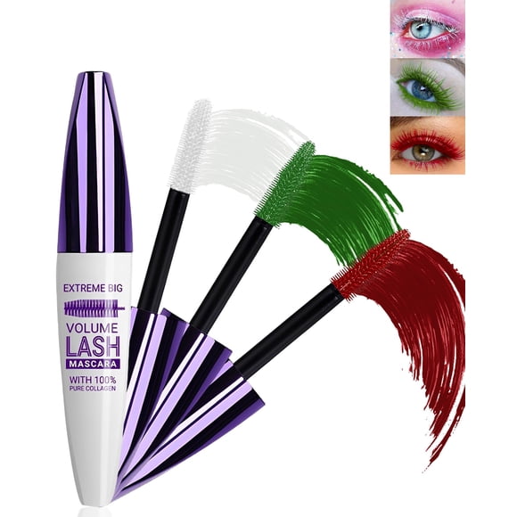 Máscara de colores LysDeFeu 5D voluminizadora a prueba de agua, 3 colores