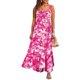 thumbnail image 1 of WILLBEST Vestidos Casuales para Mujer Vestido Largo Largo con Tirantes Finos Ropa de Playa para Vacaciones Cuello Casual Grande​​, 1 of 3