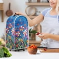 thumbnail image 3 of HELLHERO Food Processor Cover Floral 1Pcs Durable Dustproof for Women, 3 of 6