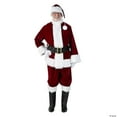 thumbnail image 4 of Halco Men's Burgundy Velvet Santa Suit Costume - Size XXX-Large, 4 of 5