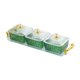 thumbnail image 3 of Plato de frutos secos, tarro de galletas, bol decorativo multifuncional para dulces, especias Green 3 cuadrícula, 3 of 9