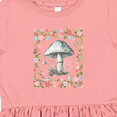thumbnail image 4 of Inktastic Cottagecore Mushroom Lover Girls Toddler Dress, 4 of 5