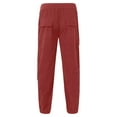 thumbnail image 4 of TINZ Pantalons Cargo pour Hommes Pantalons de Travail Extérieurs Durables Confortables Pantalons Utilitaires pour Randonnée Camping Tenue Décontractée Toutes Saisons Pantalons de Travail Longs pour Hommes Pantalons Cargo Beige pour Hommes, 4 of 4