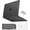 Black Clear, variant on MOSISO For MacBook Neo Case 13 inch, 4 in 1 Kit Crack-Resistant Protective Clear Hard Shell