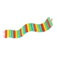 thumbnail image 1 of Puente Hamster Flexible Yuyangstore Escalada Escaleras Columpio de madera Jaula Juguete Conejillo de 30x7.5cm, 1 of 8