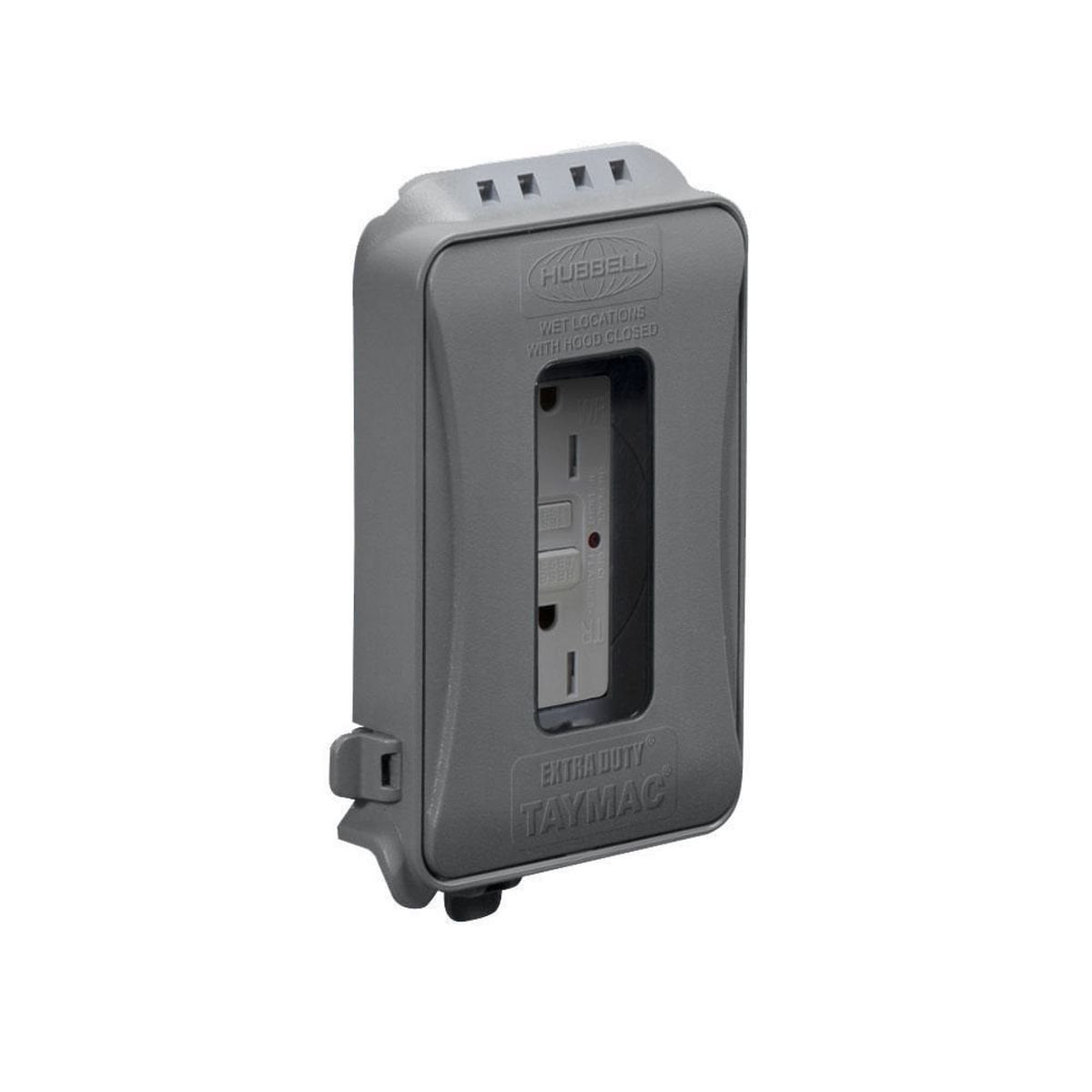 TayMac MG500GS Receptacle, Gray