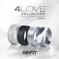 thumbnail image 3 of Rinfit Silicone Wedding Ring for Men - Soft Rubber Wedding Band Replacement, 3 of 5