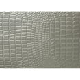 thumbnail image 6 of Miekor Furniture 1pc Modern Glam Style Champagne Finish Two Drawer Nightstand Embossed Crocodile Pattern B5A8203, 6 of 9