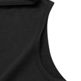thumbnail image 4 of RYDCOT Mens Tank Top Sleeveless Hoodie Cotton T-Shirt Summer Casual Shirt Muscle Tee with Pocket Black, 4 of 8