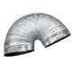 thumbnail image 5 of Tubo de ventilación redondo de aluminio flexible de 3 pulgadas y 5 pies para extracción de gases. 8cm-1.5m, 5 of 9
