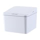 thumbnail image 2 of Basurero de cocina de acero inoxidable, rectangular, con sensor de movimiento, ahorra espacio (4 L), 2 of 9