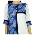 thumbnail image 3 of Bimba Women Cotton Kurti Designer Ladies Kurta Straight Summer Clothing Tunic, 3 of 8
