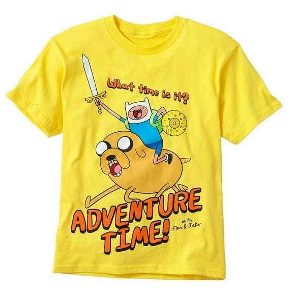 Adventure Time Short Sleeve T Shirt Boy Size M 10/12
