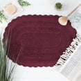 thumbnail image 3 of DII Wine Small Oval Crochet Bath Mat, 3 of 4