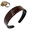Brown, variant on 2026 New Thick Tortoise Shell Headband With Teeth,1.5in No Slip Acetate Leopard Plastic Wide Hairband For Women