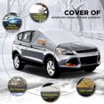 thumbnail image 2 of Ventas promocionales Nuevos productos en 2023, cubierta de nieve para parabrisas, cubierta para automóvil, cubierta para parabrisas, parasol, cubierta de protección UV para exterio, 2 of 5