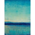 thumbnail image 2 of OToole, Tim 15x18 White Modern Wood Framed Museum Art Print Titled - Blue Horizon II, 2 of 4