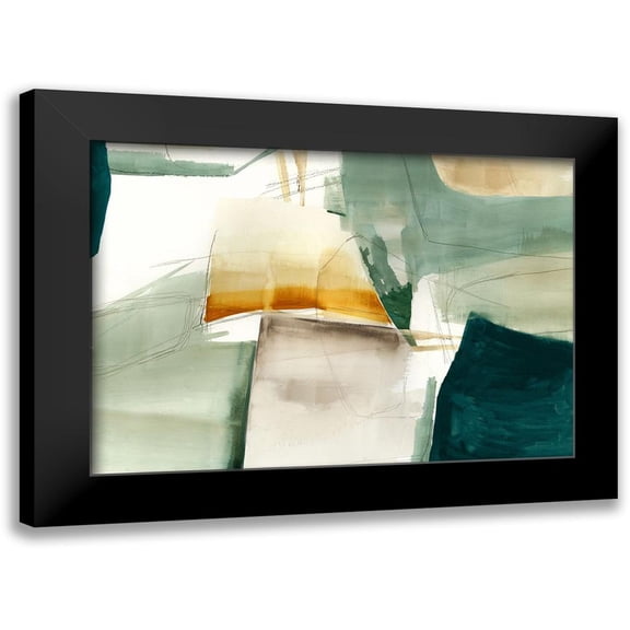 PI Studio 14x11 Black Modern Framed Museum Art Print Titled - Urban Blueprint