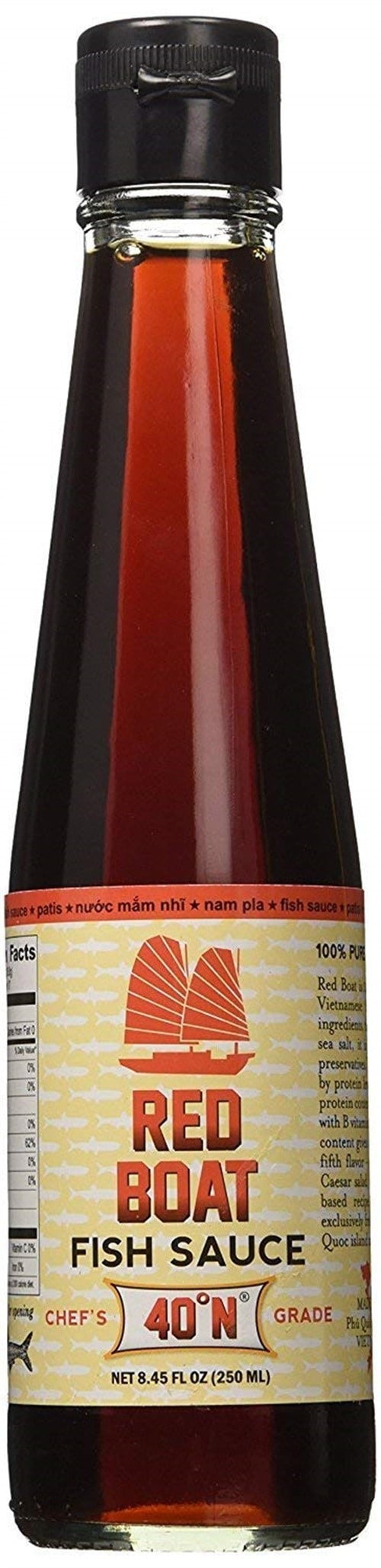 RED BOAT FISH SAUCE, FISH SAUCE,ASIAN 250 ML