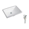 thumbnail image 1 of DROP Bath and Kitchen DR091192 Undermount Bathroom Sink Set, 1 of 3