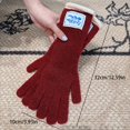 thumbnail image 3 of Women'S Long Winter Warm Gloves, Versatile Casual Gloves with Wool, Soft Winter Gloves with Two-Finger Touch Screen Capability., 3 of 14