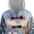 thumbnail image 4 of Santa is Coming Miniature American Shepherd Merry Christmas Xmas Noel Truck Tree All Over Print 3D Hooded Duffle Toggle Coat MAS Dog Lover Gifts - 02023, 4 of 6