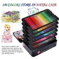 thumbnail image 4 of 180 Colored Pencils, Rich Pigment Soft Core Coloring Pencils Set , Professional Color Pencils for Artists Kids Adults Coloring Sketching and Drawing, 4 of 7