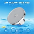 thumbnail image 4 of 8 Inch Filtered Shower Head, High-Pressure Shower Heads for Softening Hard Water, 20-Stage Filter for Healthier Hair & Skin - Reduce Hair Shedding & Dandruff, Soothe Dry Itchy Skin, 4 of 10