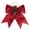 C, variant on SLYNSHome Christmas Wreath Bow Christmas Tree Topper Bowes Decoration for Home Indoor Outdoor Xmas Party Supplies