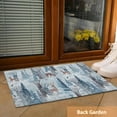 thumbnail image 2 of Cute Woodland Animals Front Door Mat, Forest Deer Bird Indoor Outdoor Decor Entrance Inside Non-Slip, Waterproof Kitchen Mat and Interior Home Washable Door Mat, 17"×30\u201d, 2 of 6