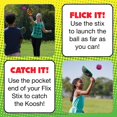 thumbnail image 4 of Juguete para exteriores Koosh Flix Stix para niños que juega como lacrosse desde hace más de 6 años, 4 of 7