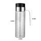 thumbnail image 3 of RKSTN oil dispenser for kitchen Olive Oil Dispenser Bottle Leakproof Glass Oil Container With Non-Slip Handle Automatic Cap And Stopper Oil Dispenser Bottle For Kitchen 450ML, 3 of 8