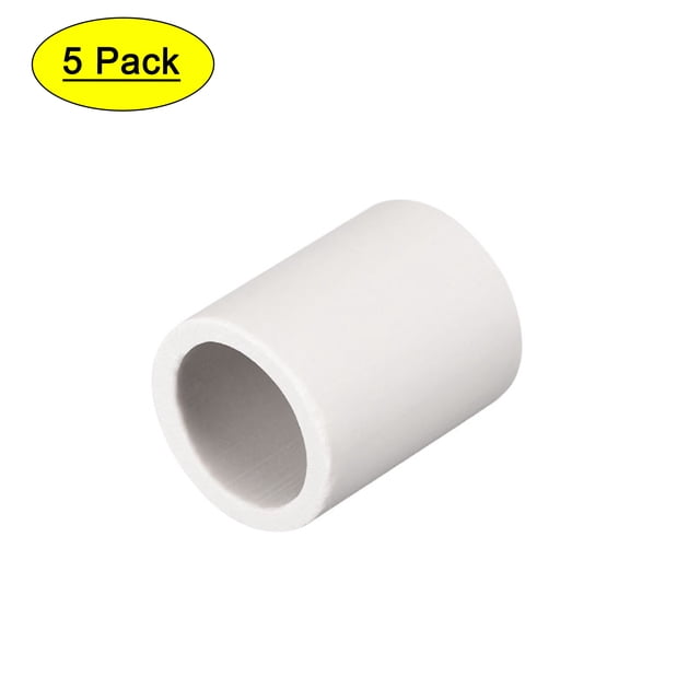 Uxcell 5 Pcs Ceramic Tubing Insulated Electronic Wire Bundle Heat Insulation Protection Single Bore 25mmx20mm