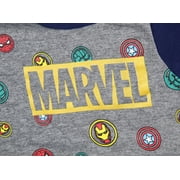 Marvel Toddler Boys Avengers Superhero 2 Piece Kids Sweat Suit Pajama Set