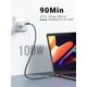 thumbnail image 2 of Cable USB C a USB C UGREEN de 100 W, 1.6 pies, paquete de 2 para iPhone, 2 of 9