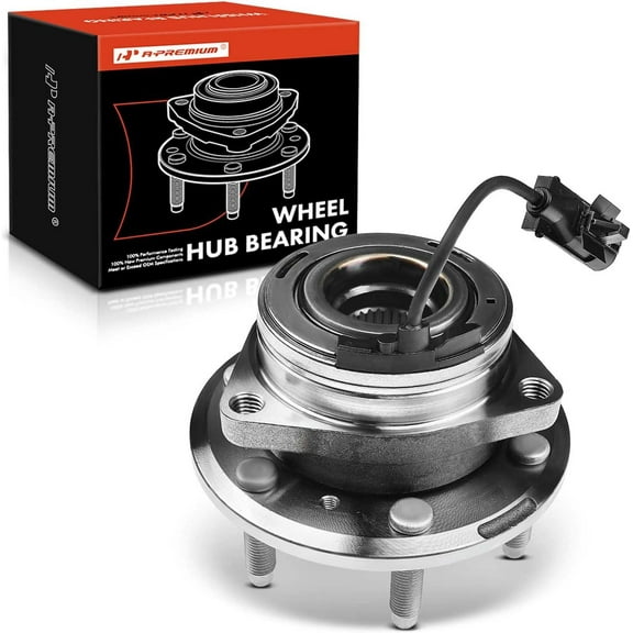 A-Premium Wheel Hub and Bearing Assembly Compatible with VPG MV-1 2011-2016 V8 4.6L Front or Rear