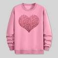 thumbnail image 5 of PNTUTB Men's Valentine's Day Fashion Print Casual Long Sleeve Crew Neck Pullover Loose Comfortable Sweatshirts, 5 of 6