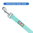 thumbnail image 5 of Pawtitas 6 FT Dog Leash Reflective Dog Leash Dog Training Leash Puppy Leash Large Dog Teal Leash, 5 of 9