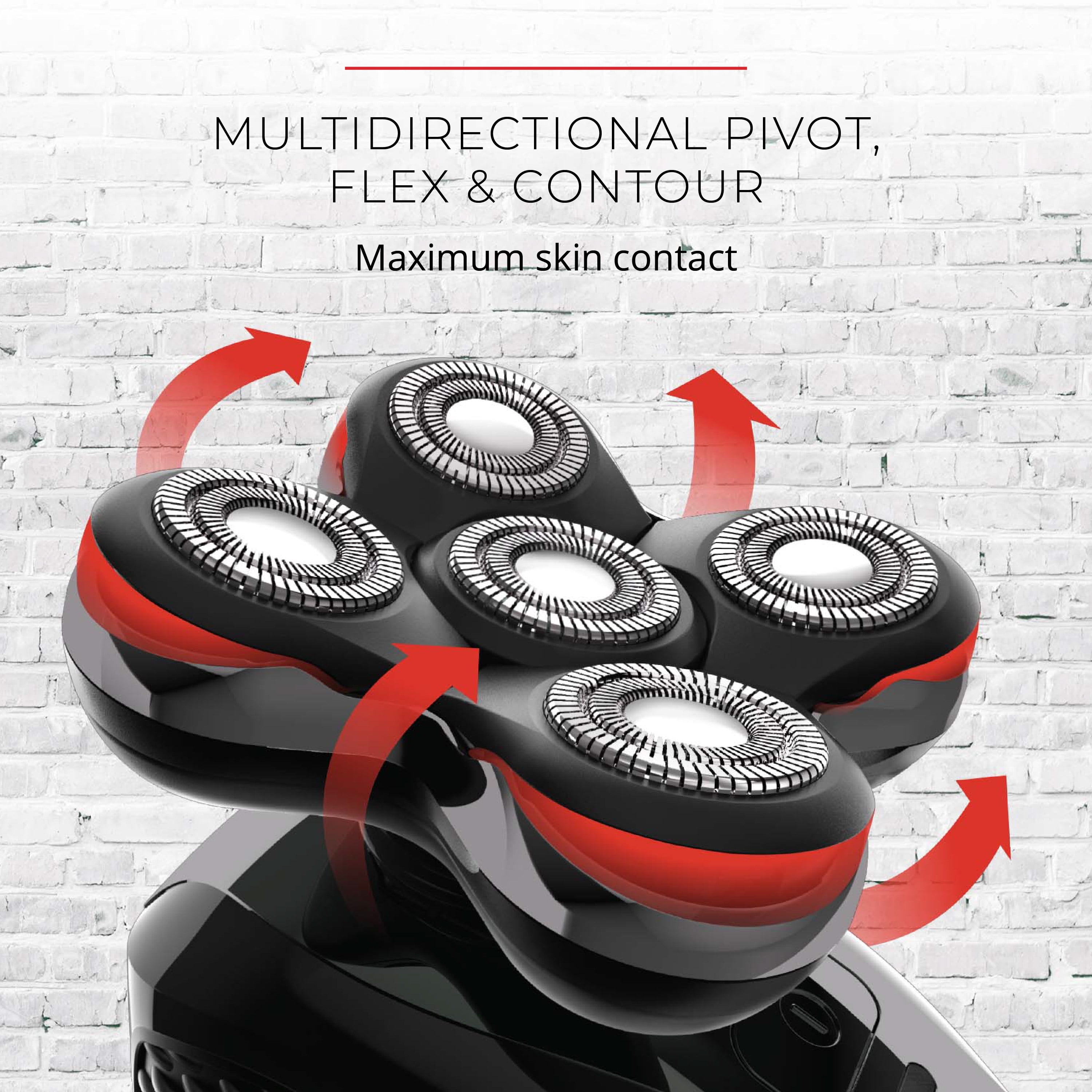 Remington Balder Pro XR7000 Head Shaver, 5 Dual Track photo 5