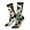 3 Black, variant on Abstract Dalmatian Art Print Adult Socks for Men & Women,Calf Socks, Ankle Socks,Boots Socks,Breathable Casual Sock,Unisex Crew Socks